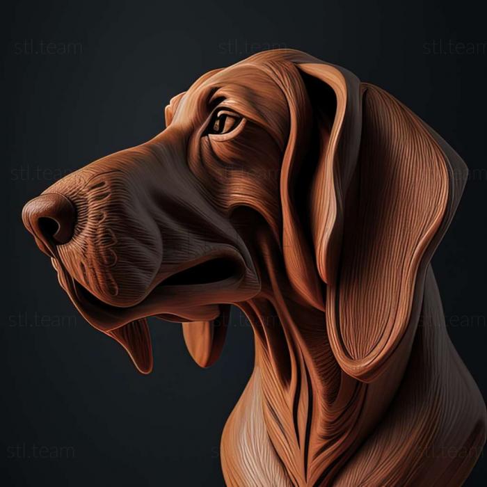 3D model Transylvanian Hound dog (STL)